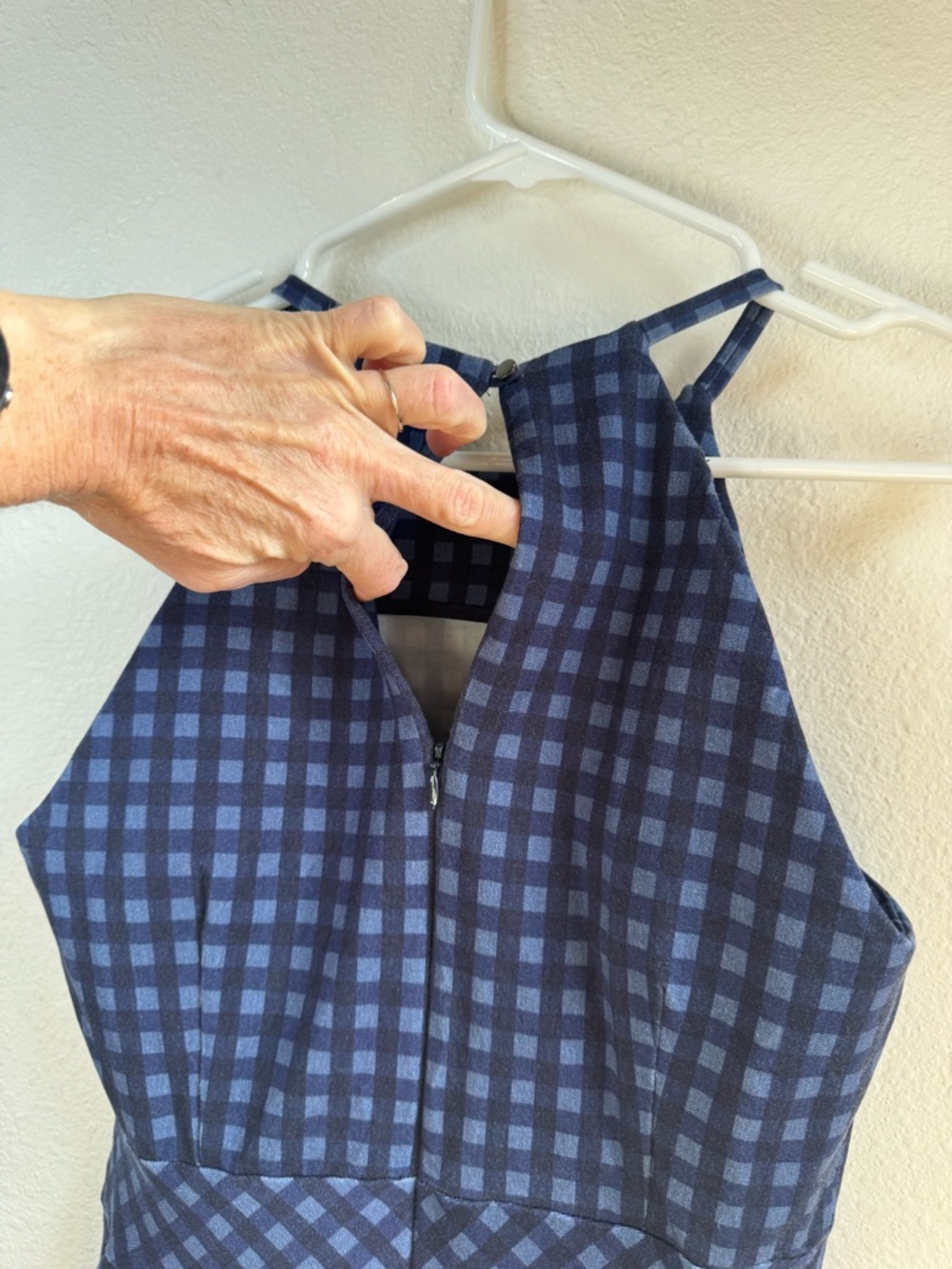 BANANA REPUBLIC Gingham Midi Dress - Picture 10 of 15